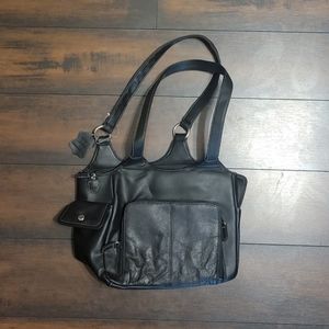 Authentic Genuine Leather Black Purse